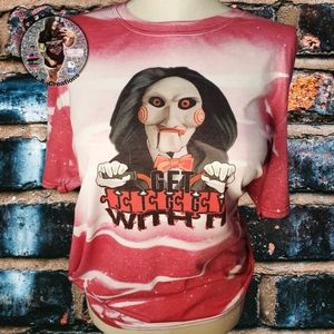 Saw, Get giggy with it, Halloween, Bleach Tee